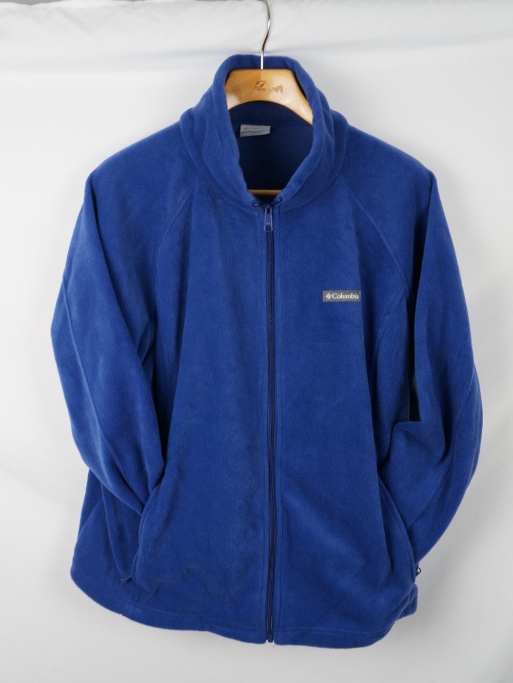Columbia Heavyweight Fleece Jacket, Vibrant Blue, Women's 3X
